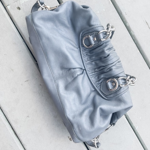 Authentic Gorgeous grey Coach handbag. - Picture 3 of 6